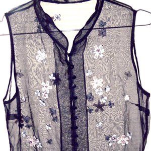 🎈3 for $10. Women's sheer blouse size small